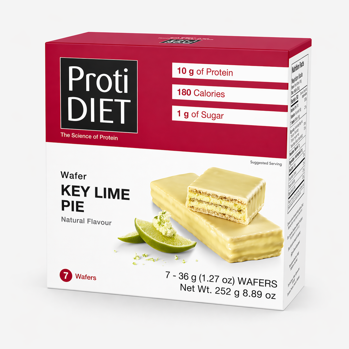 ProtiDIET Key Lime Pie Protein Wafers (7ct)
