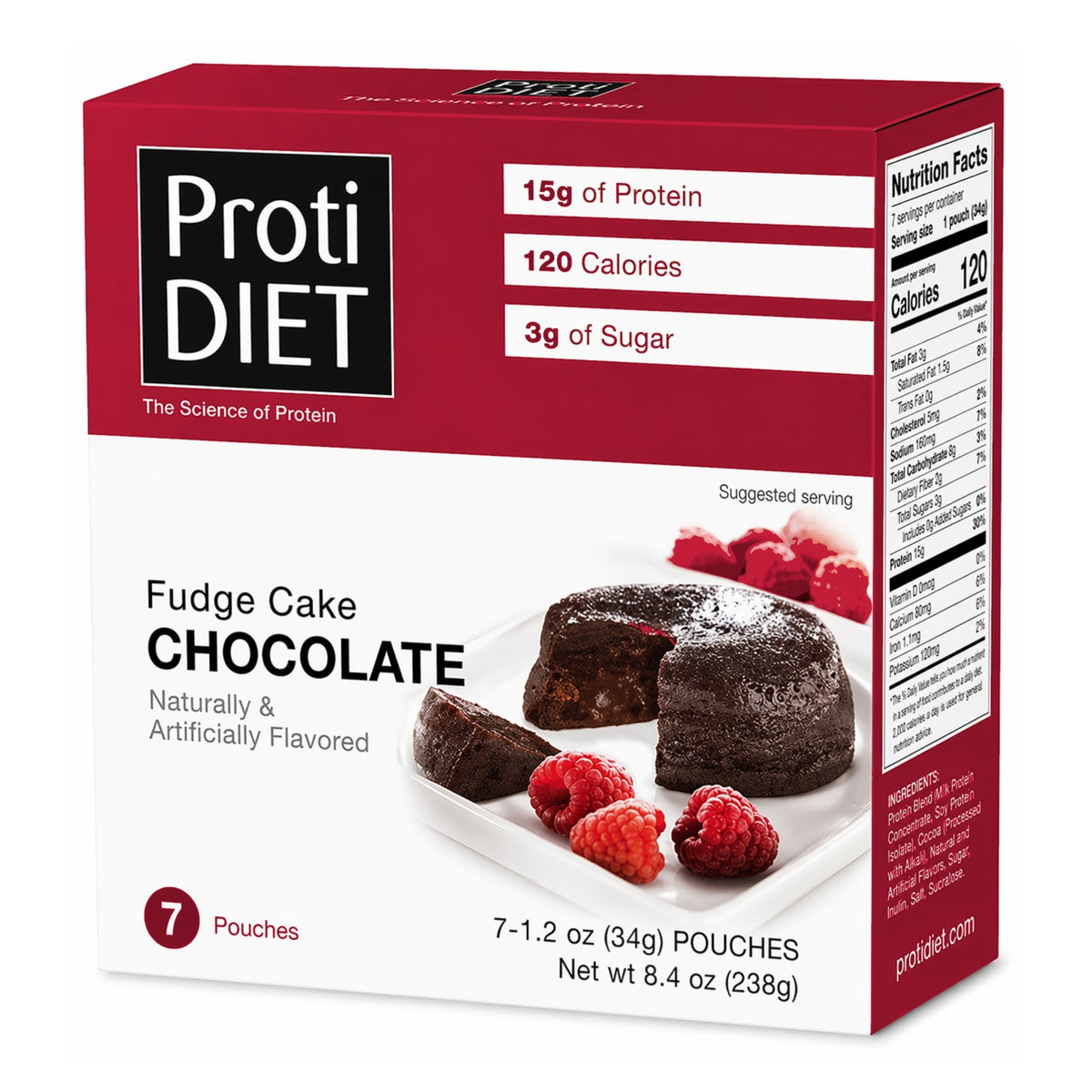 ProtiDIET Chocolate Fudge Cake (7ct)