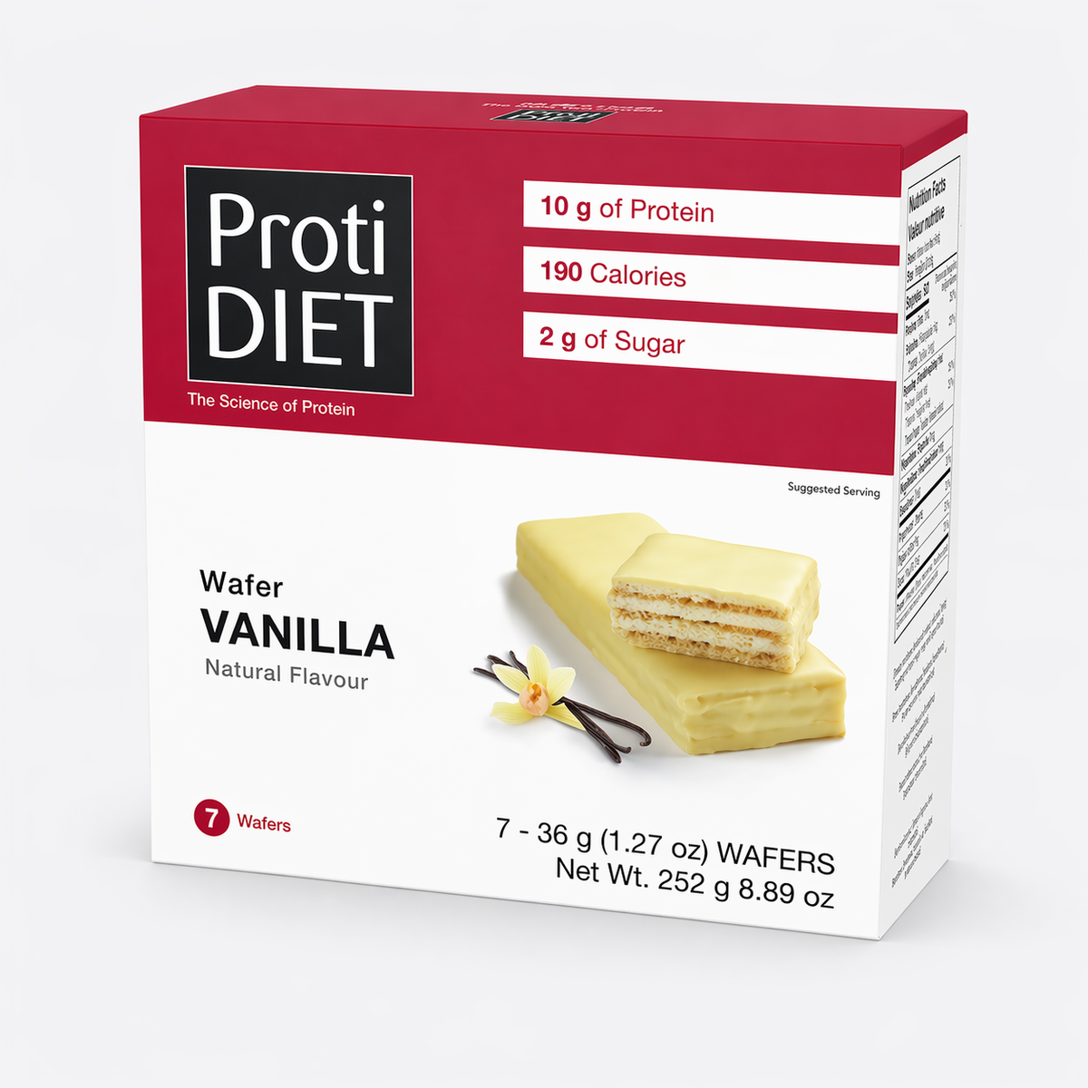 ProtiDIET Vanilla Protein Wafers (7ct)