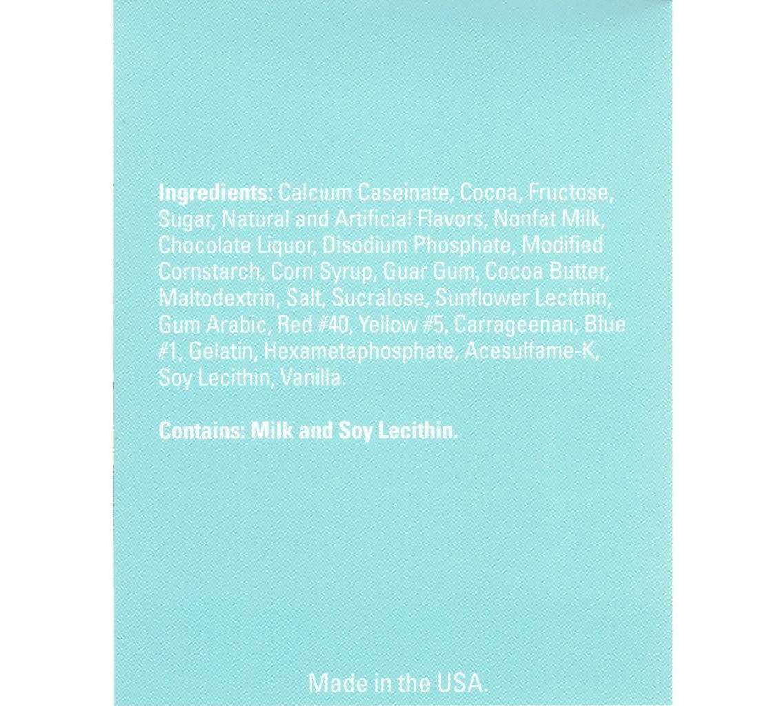 Chocolate Marshmallow with Chocolate Chips Pudding Ingredients - BestMed - Doctors Weight Loss