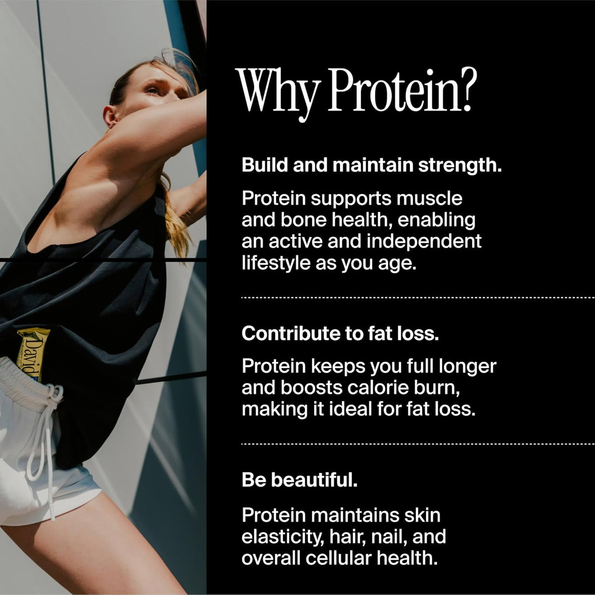 David Bars 28g High-Protein | Salted Peanut Butter (12ct)