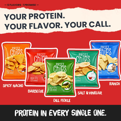 ProtiWise Variety Pack Chips Combo | High-Protein & Fiber (7ct)