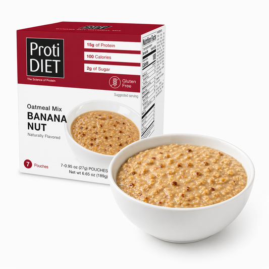 ProtiDiet Banana Nut Oatmeal (7ct)