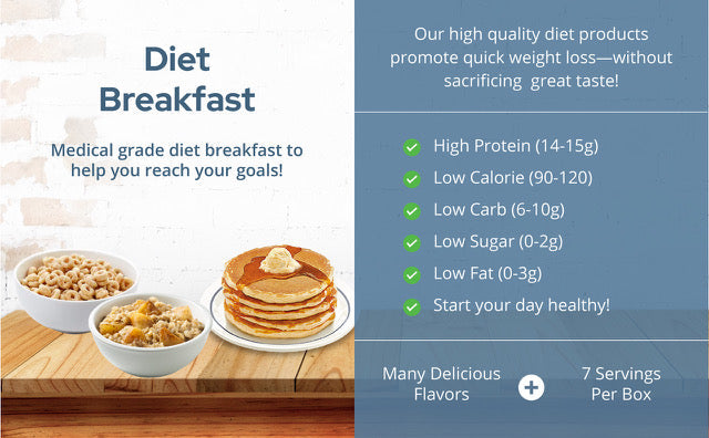 ProtiDiet - Banana Nut Oatmeal (7/Box) - Doctors Weight Loss