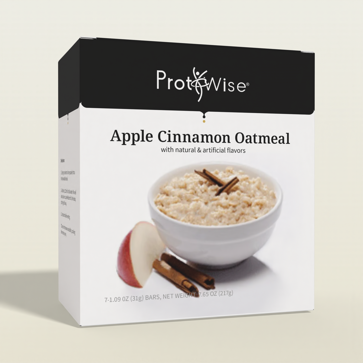 ProtiWise Apple Cinnamon Oatmeal | High-Protein (7ct)