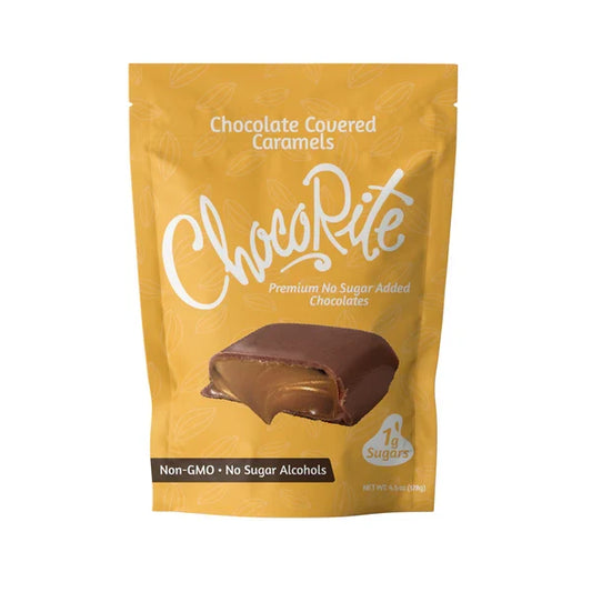 Chocorite Chocolate Covered Caramels | Keto-Friendly (8ct)