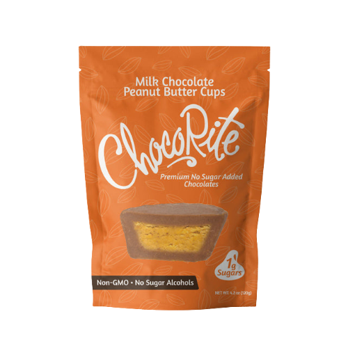Chocorite Milk Chocolate Peanut Butter Cups | Keto-Friendly (8ct)