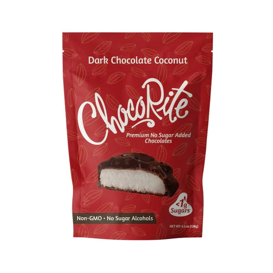 ChocoRite Dark Chocolate Coconut| Keto-Friendly (8ct)