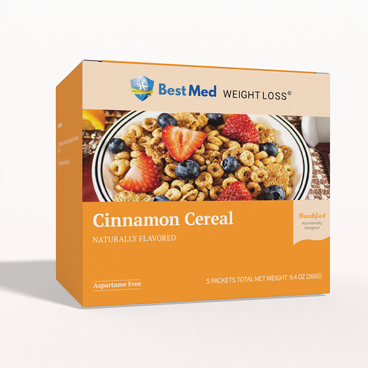 BestMed High-Protein Cereal, Cinnamon~O (5ct)