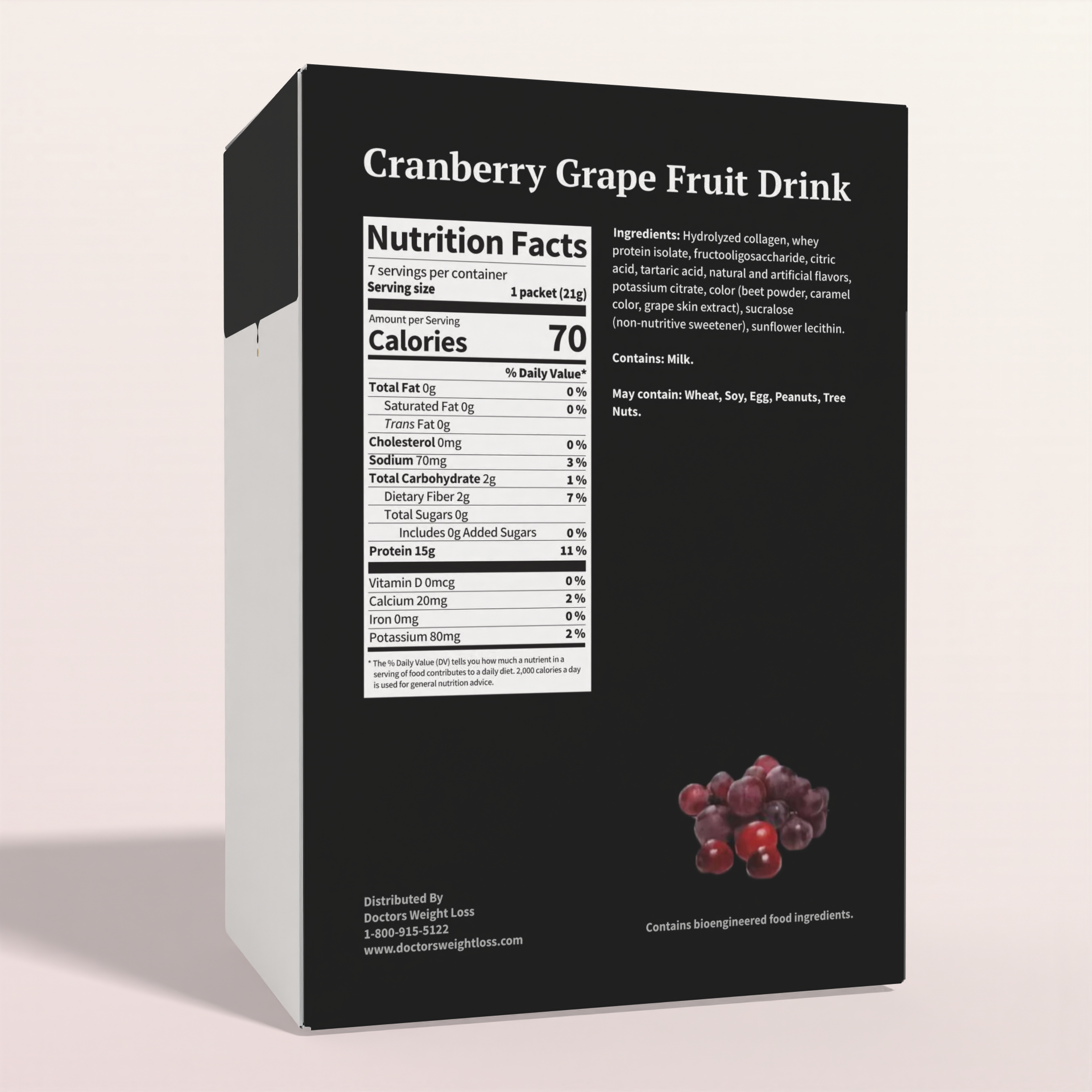 ProtiWise Cranberry Grape Protein Drink (7ct)