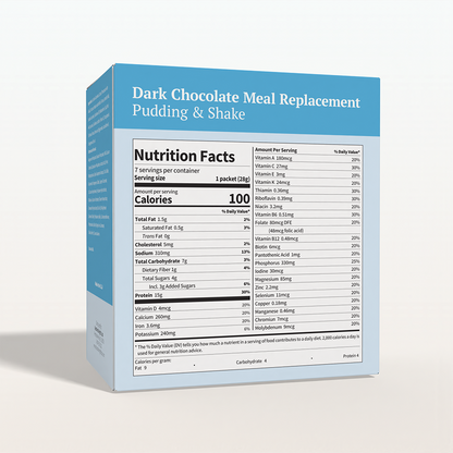 BestMed Dark Chocolate High-Protein Meal Replacement Shake Pudding & Shake (7ct)