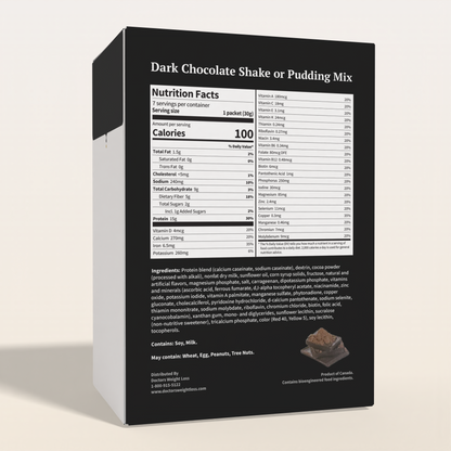 ProtiWise High-Protein Dark Chocolate Shake or Pudding (7ct)