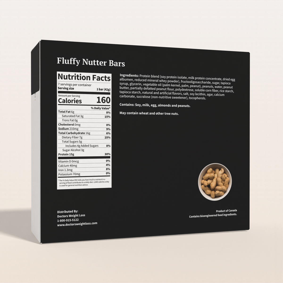 ProtiWise Fluffy Nutter Protein Bars (7ct)