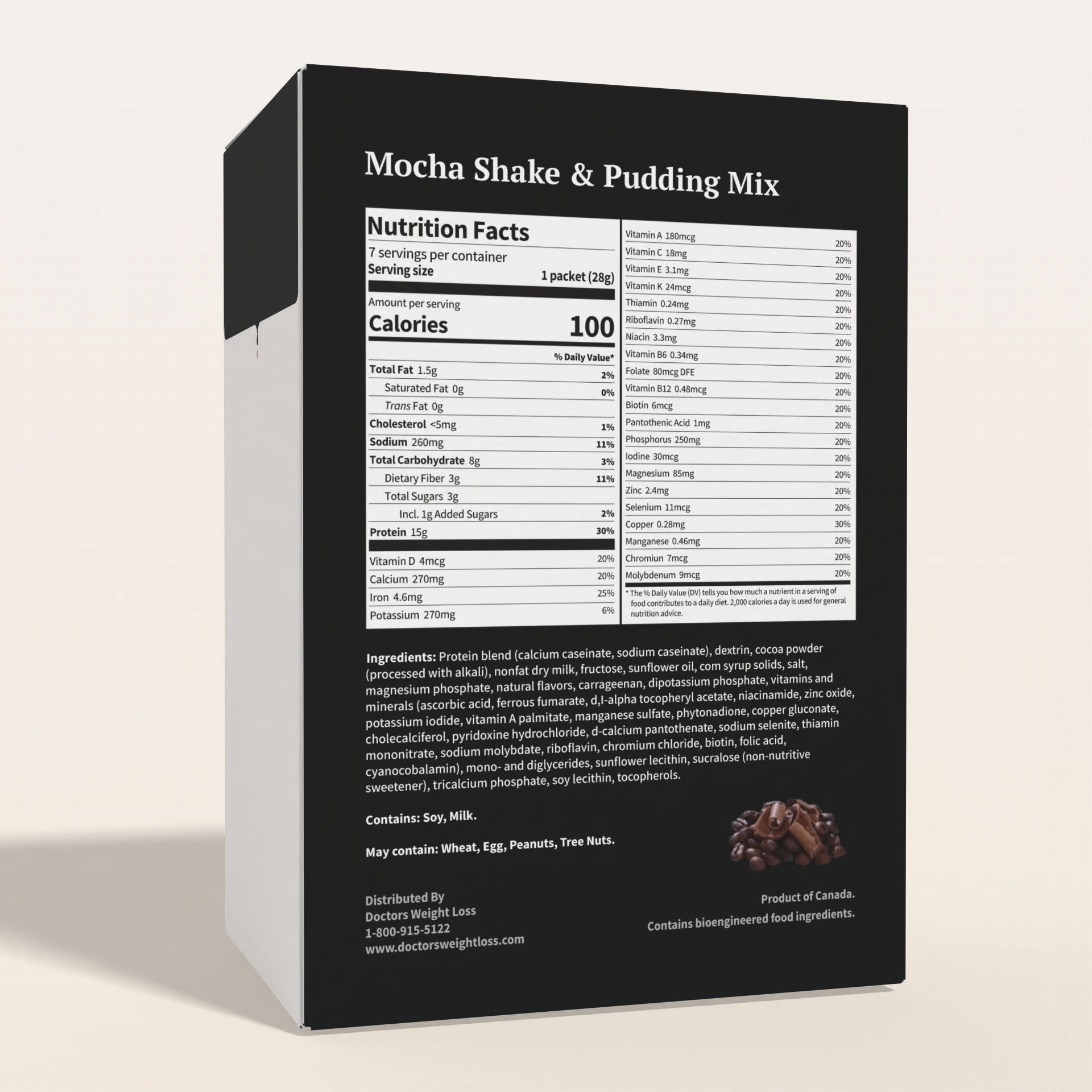 ProtiWise High-Protein Mocha Shake or Pudding (7ct)