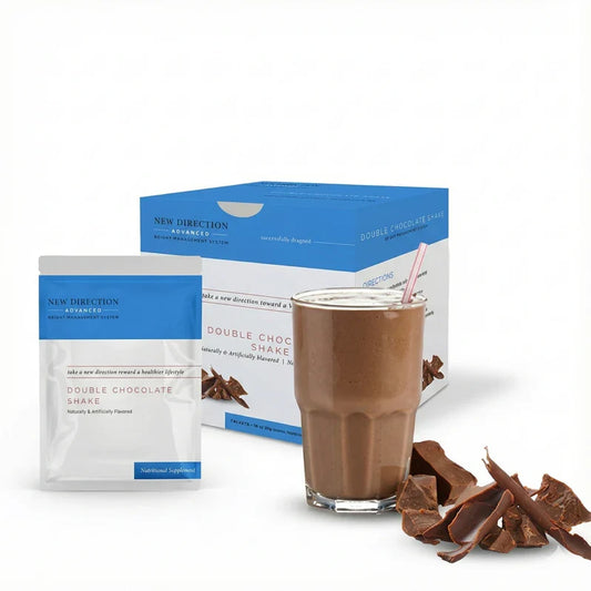 New Direction Double Chocolate Shake | 27g Protein (7ct)