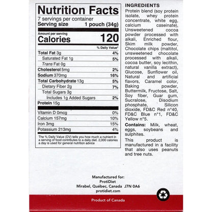 ProtiDIET Chocolate Fudge Cake (7ct)