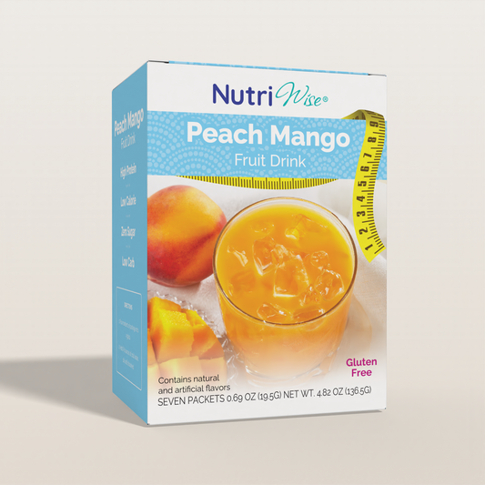 NutriWise Peach Mango Fruit High-Protein Drink (7ct)