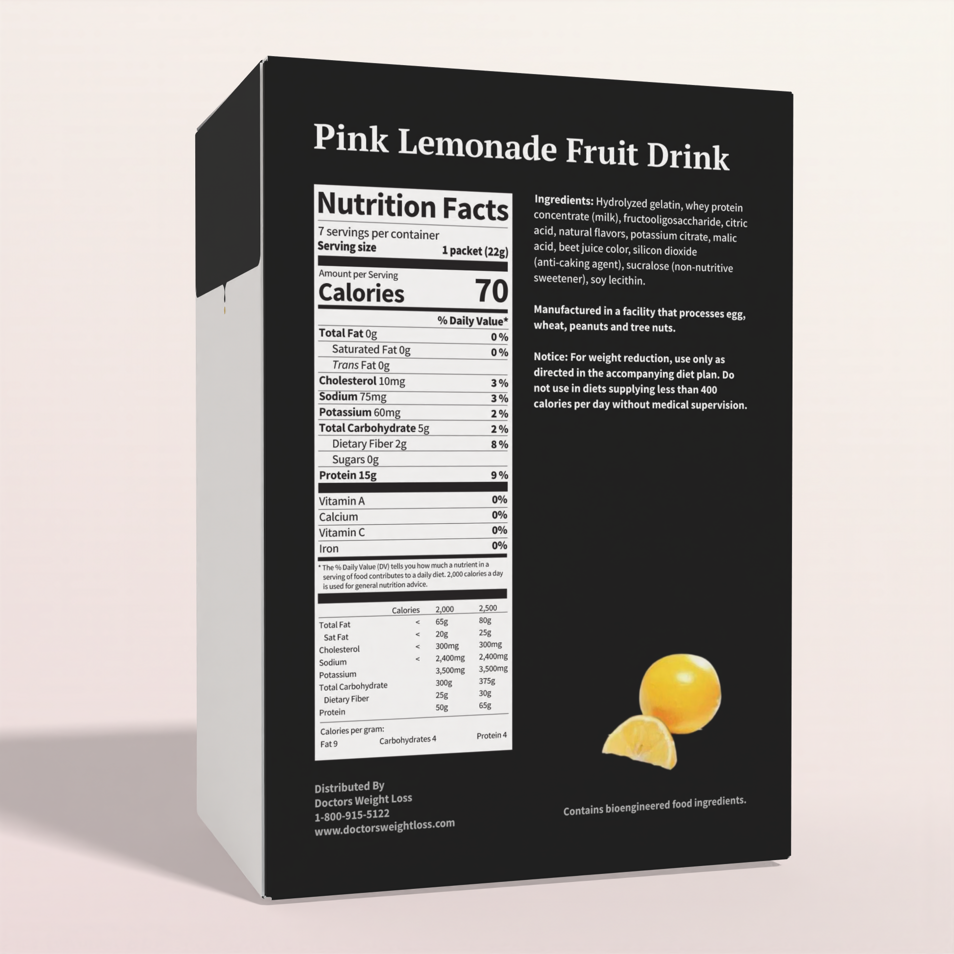 ProtiWise Pink Lemonade Fruit Protein Drink (7ct)