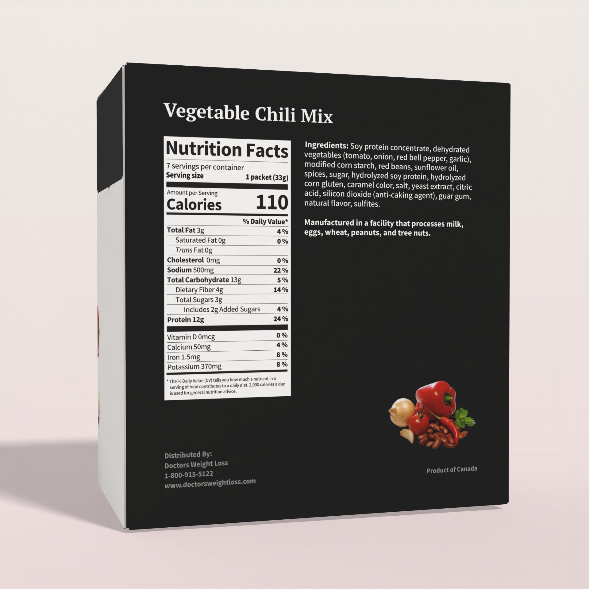 ProtiWise Vegetable Chili Entree Mix (7ct)