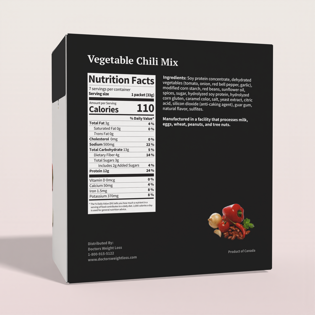 ProtiWise Vegetable Chili Entree Mix (7ct)