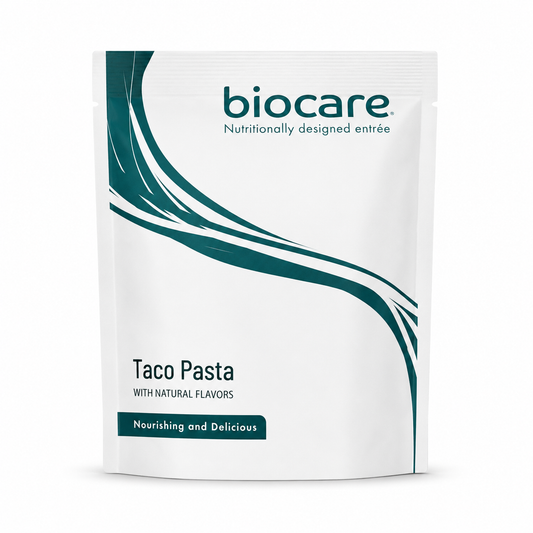 Biocare Taco Pasta Entree | 35g High Protein Meal (1ct)