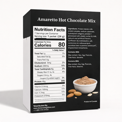 ProtiWise Amaretto Hot Chocolate Protein Drink (7ct)