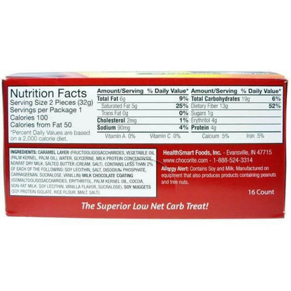 Chocolate Crispy Caramel Clusters (16 pack) - ChocoRite - Doctors Weight Loss