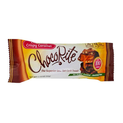 Chocolate Crispy Caramel Clusters (1 bar) - ChocoRite - Doctors Weight Loss