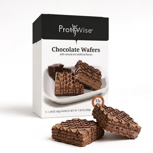 ProtiWise Chocolate Protein Wafers (5ct)