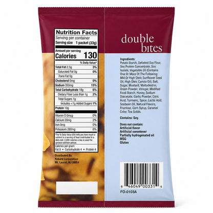 BestMed Double Bites High-Protein Chips, Honey Mustard (1ct)