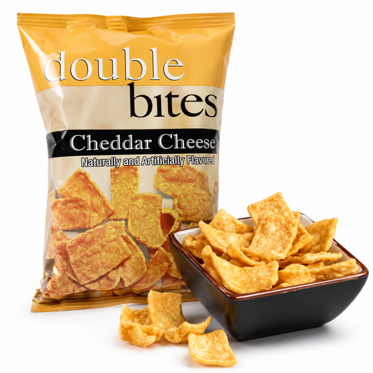 BestMed Double Bites High-Protein Chips, Cheddar Cheese (1ct)