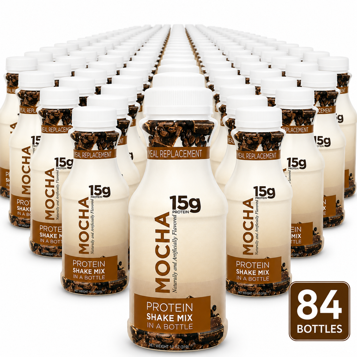 BestMed Meal Replacement Shake, Mocha (84 bottles)