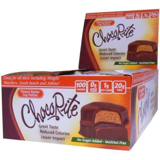 Peanut Butter Cup Patties (16 pack) - ChocoRIte - Doctors Weight Loss