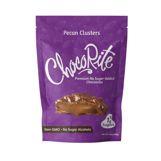 ChocoRite Pecan Clusters | Keto-Friendly (8ct)