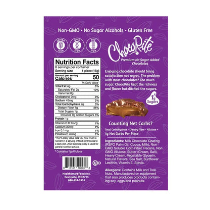 ChocoRite Pecan Clusters | Keto-Friendly (8ct)