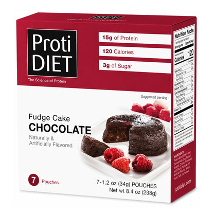 ProtiDIET Chocolate Fudge Cake (7ct)