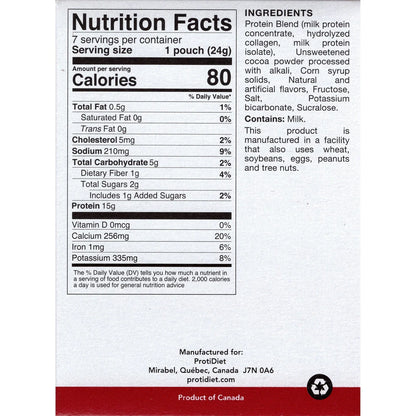 ProtiDIET Hot Cocoa Drink (7ct)