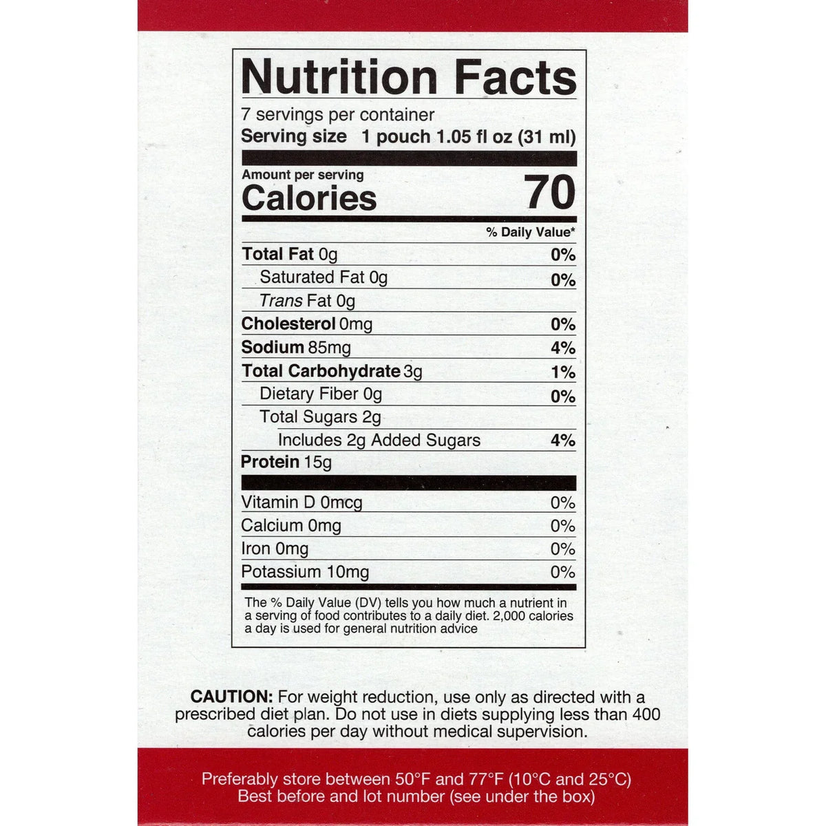 ProtiDIET Grape Liquid Concentrate Drink (7ct)