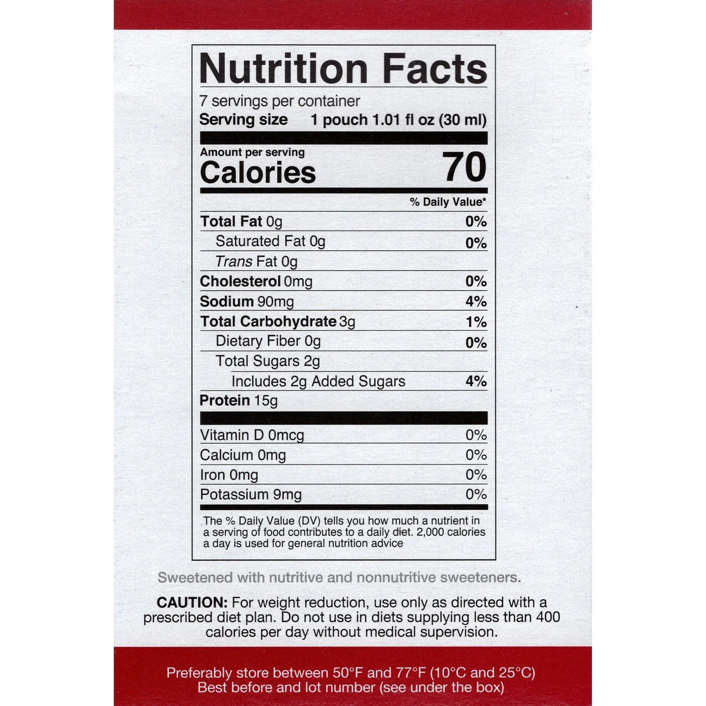 ProtiDIET Peach Mango Liquid Concentrate Drink (7ct)