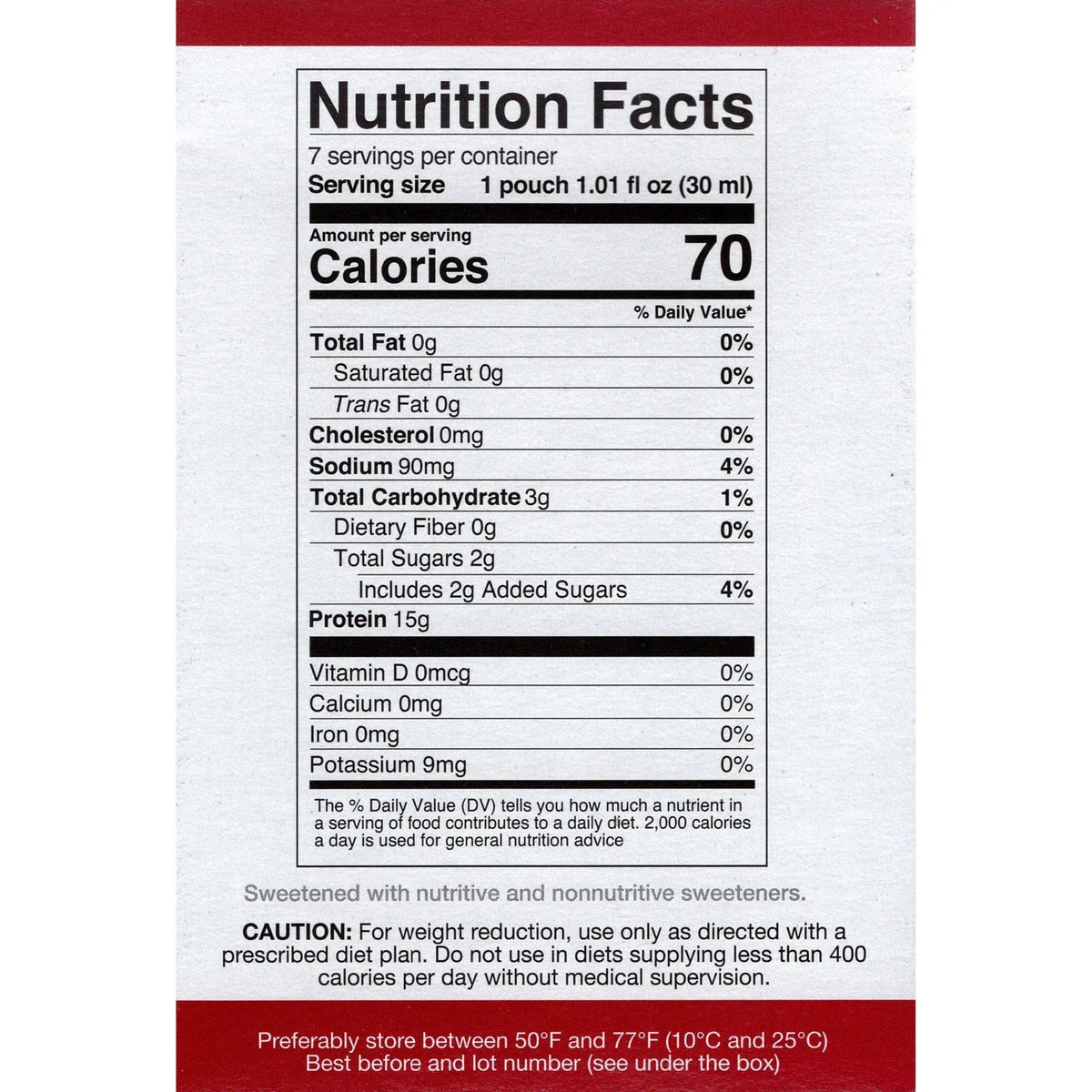 ProtiDIET Peach Mango Liquid Concentrate Drink (7ct)
