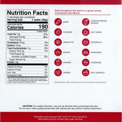 ProtiDIET Peanut Protein  Wafers (7ct)