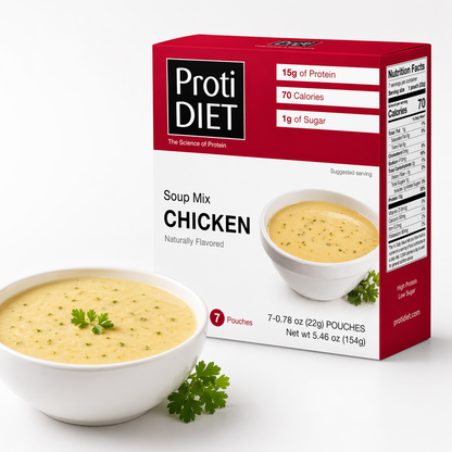 ProtiDIET High-Protein Chicken Soup | Gluten-Free (7ct)