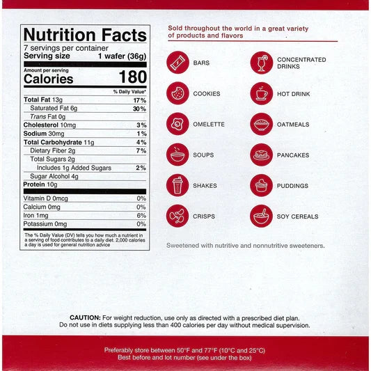 ProtiDIET Chocolate Protein Wafers (7ct)