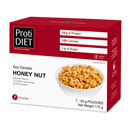 ProtiDIET Honey Nut Soy Cereal (7ct)