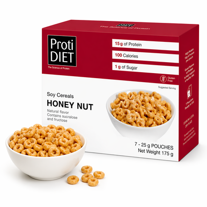 ProtiDIET Honey Nut Soy Cereal (7ct)
