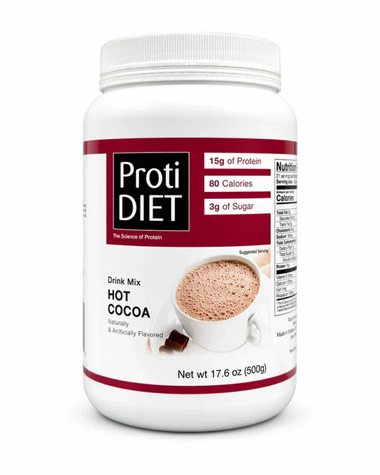 ProtiDIET Hot Cocoa Mix Jar (21 serv)