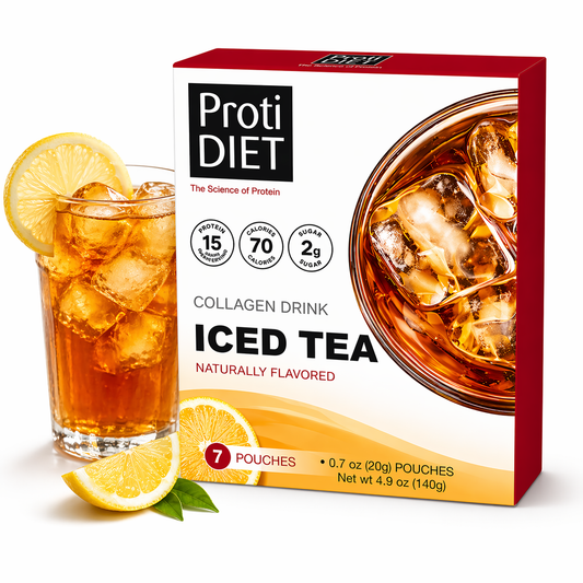 ProtiDIET Iced Tea Collagen Drink (7ct)