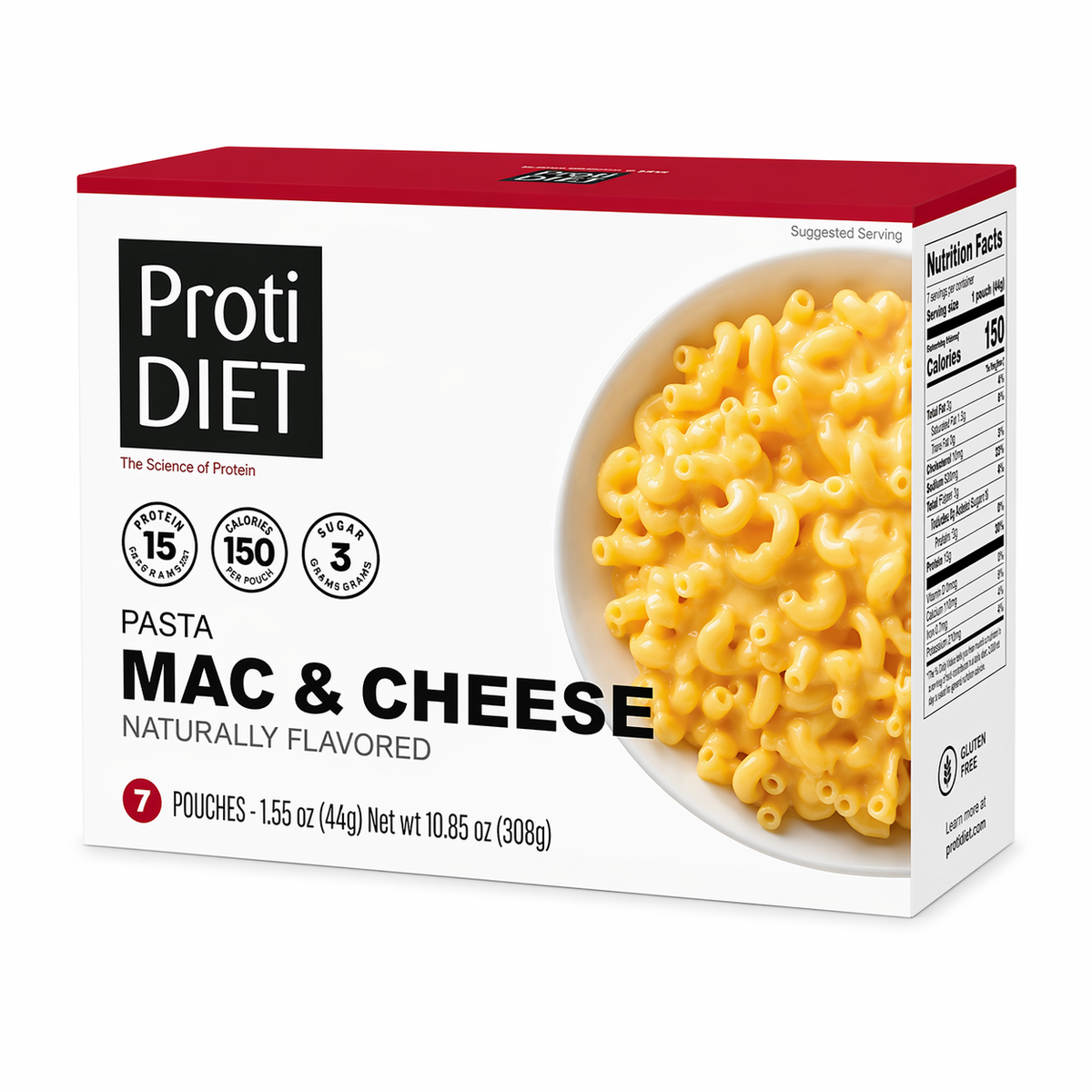 ProtiDIET Mac & Cheese Pasta Entree (7ct)