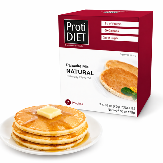 ProtiDIET Natural Pancake Mix | Weight Loss-Friendly Breakfast (7ct)
