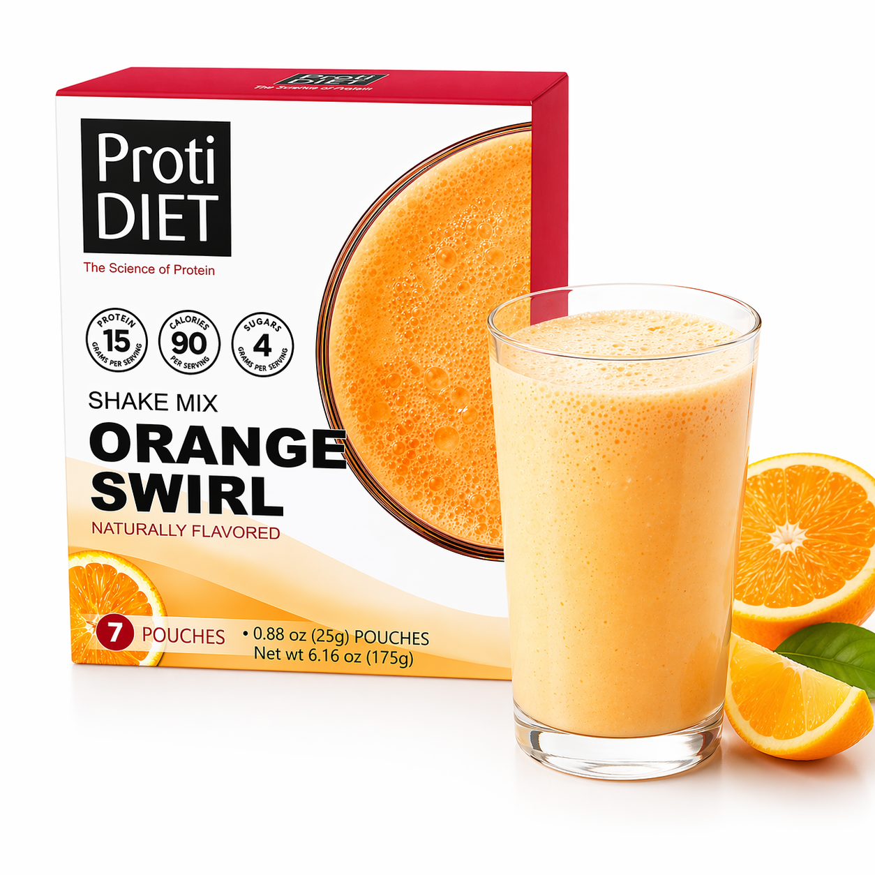 ProtiDIET High Protein Orange Swirl Shake (7ct)